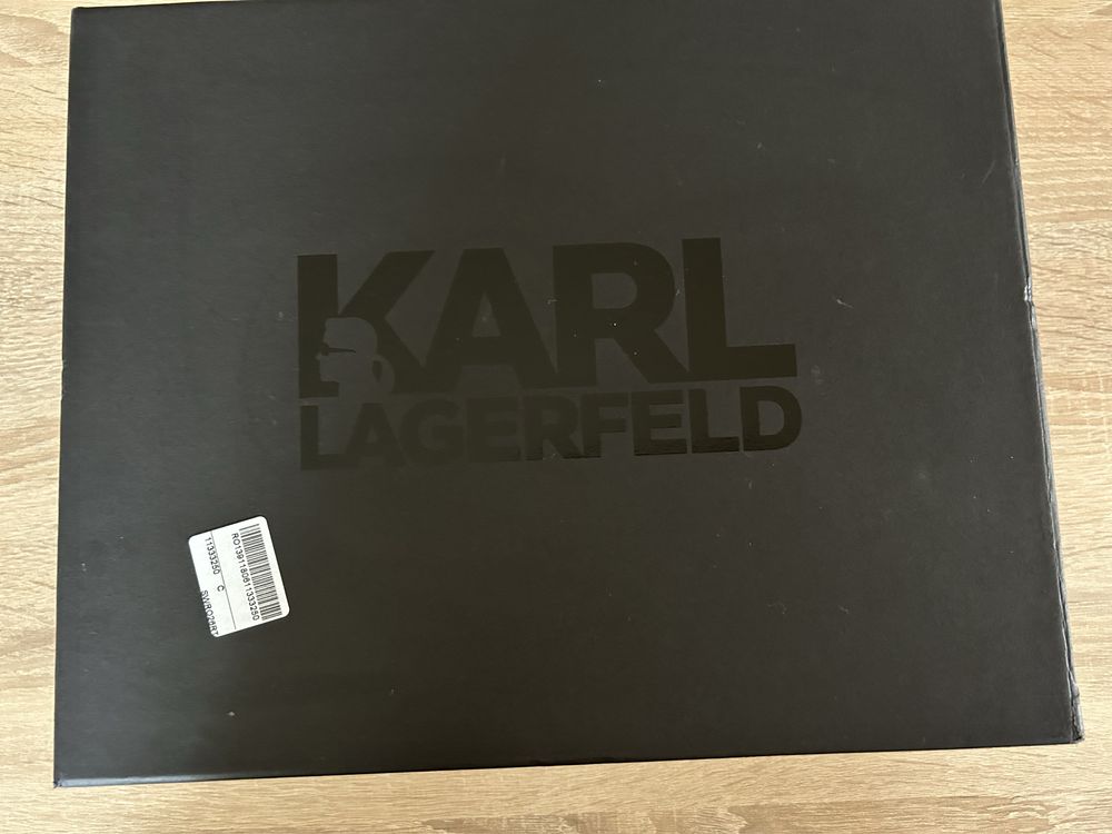 Кожени обувки Karl Lagerfeld