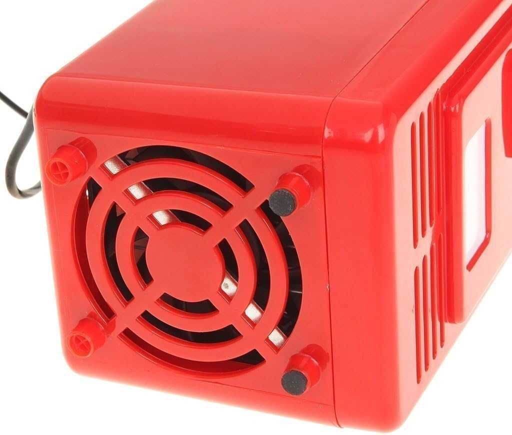 ThreeH  Мини червен USB хладилник