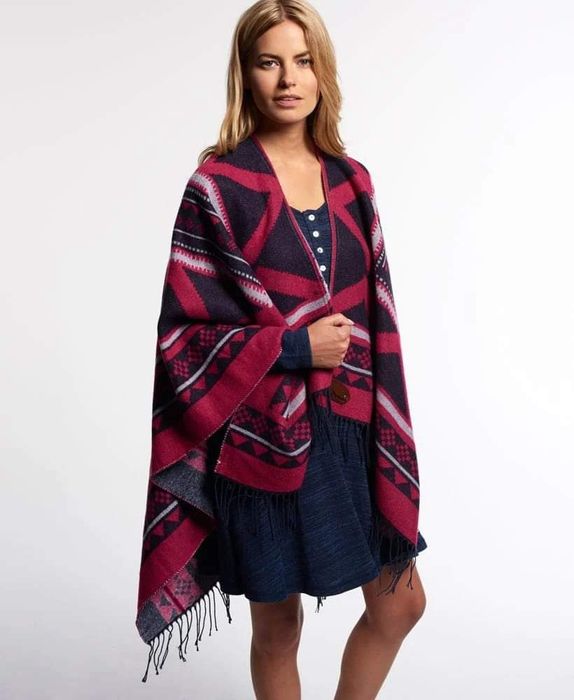 Poncho colorat Superdry