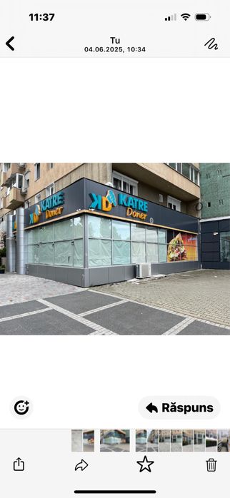 Spatiu comercial cu suprafa de  150 m