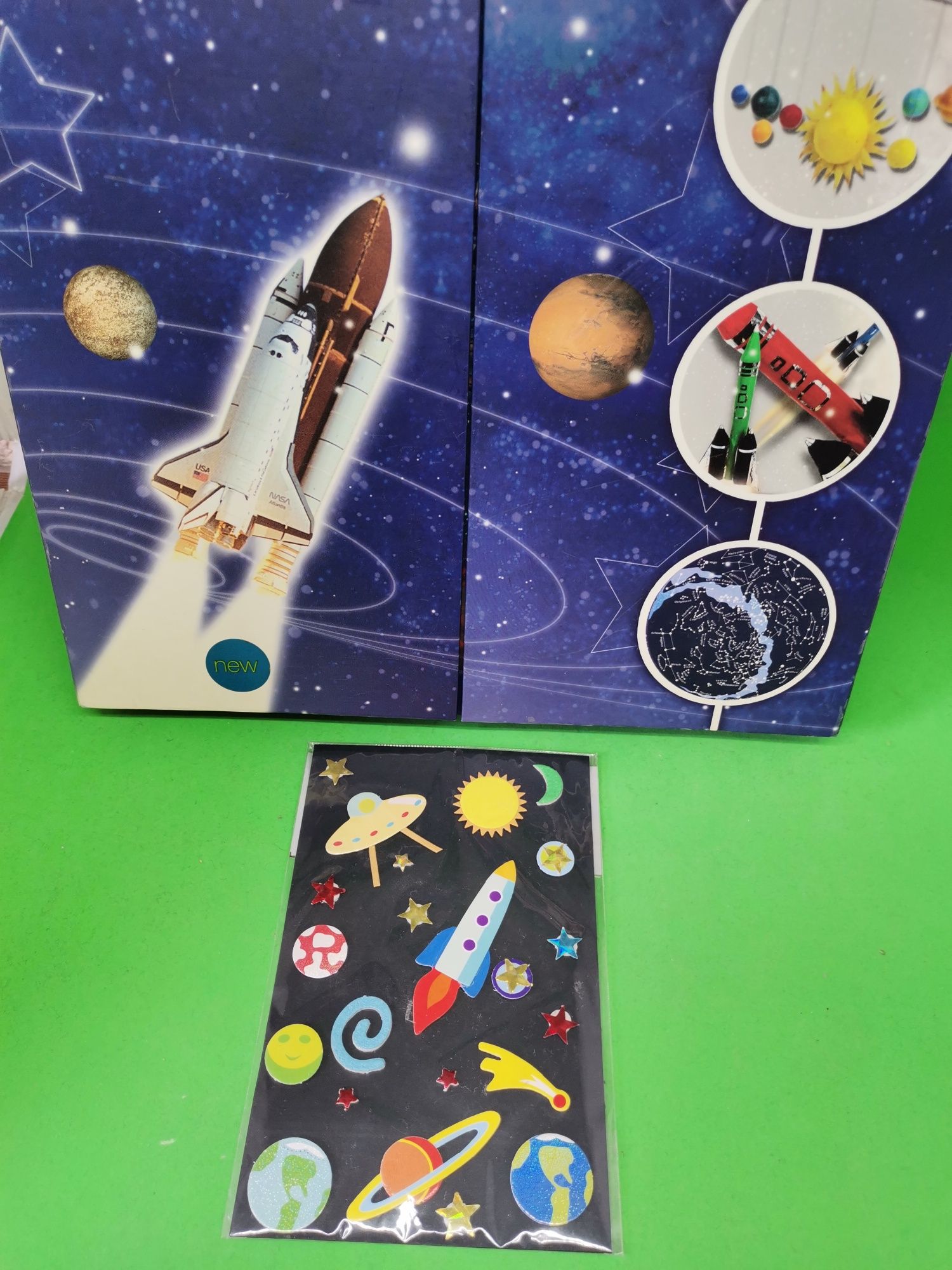 Joc spațial de construcție și educativ Explore Space. Kit de asamblare