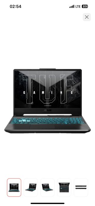 Игровой ноутбук ASUS TUF Gaming A15 FA506NFR
