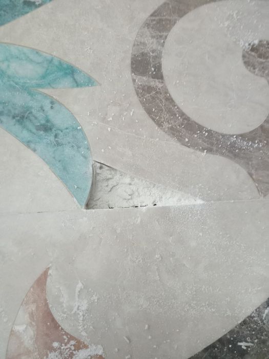 Полировка мрамора.