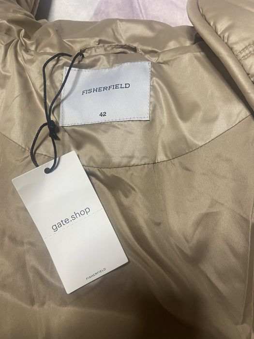 Ново!!! Зимно яке, пуфър. Бежов цвят, размер 42