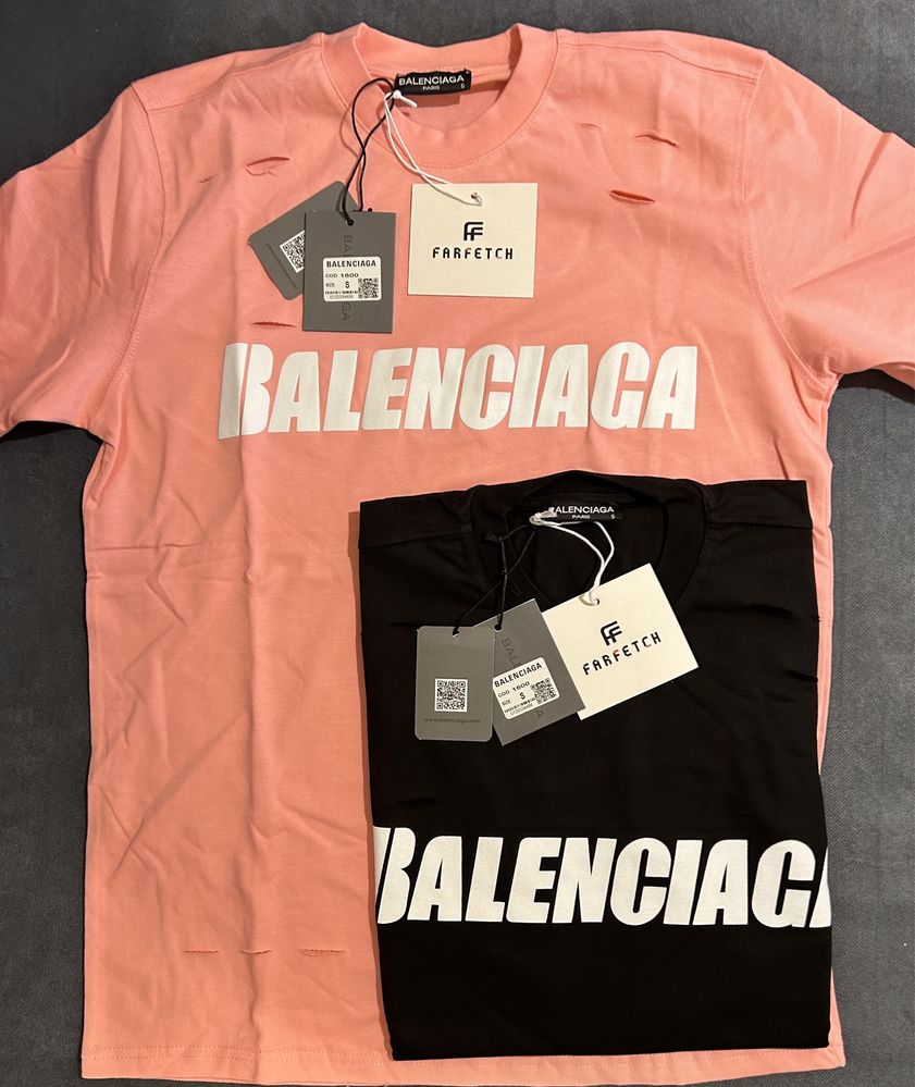 Tricou Balenciaga - unisex - Oversized, distressed, premium