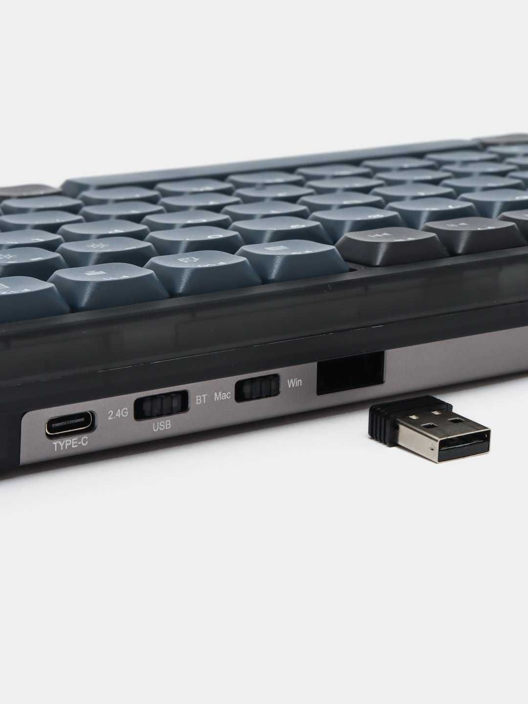 AJAZZ AK832PRO 3-режимная механическая клавиатура с LED Дисплеем