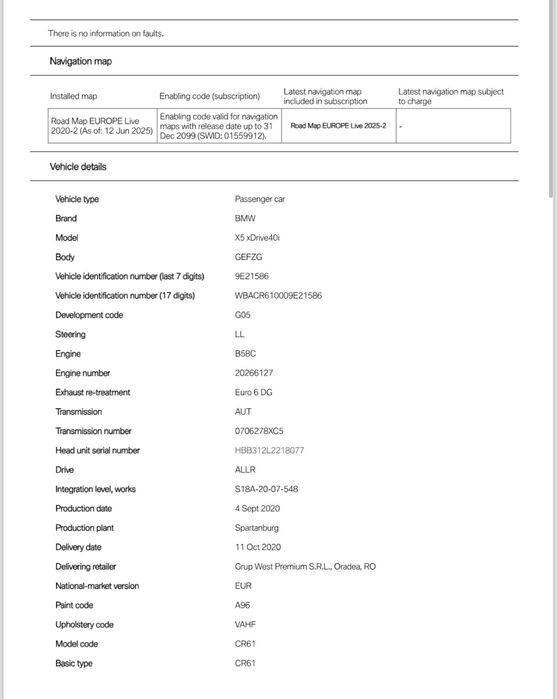 BMW X5 xDrive 40i , 250kw