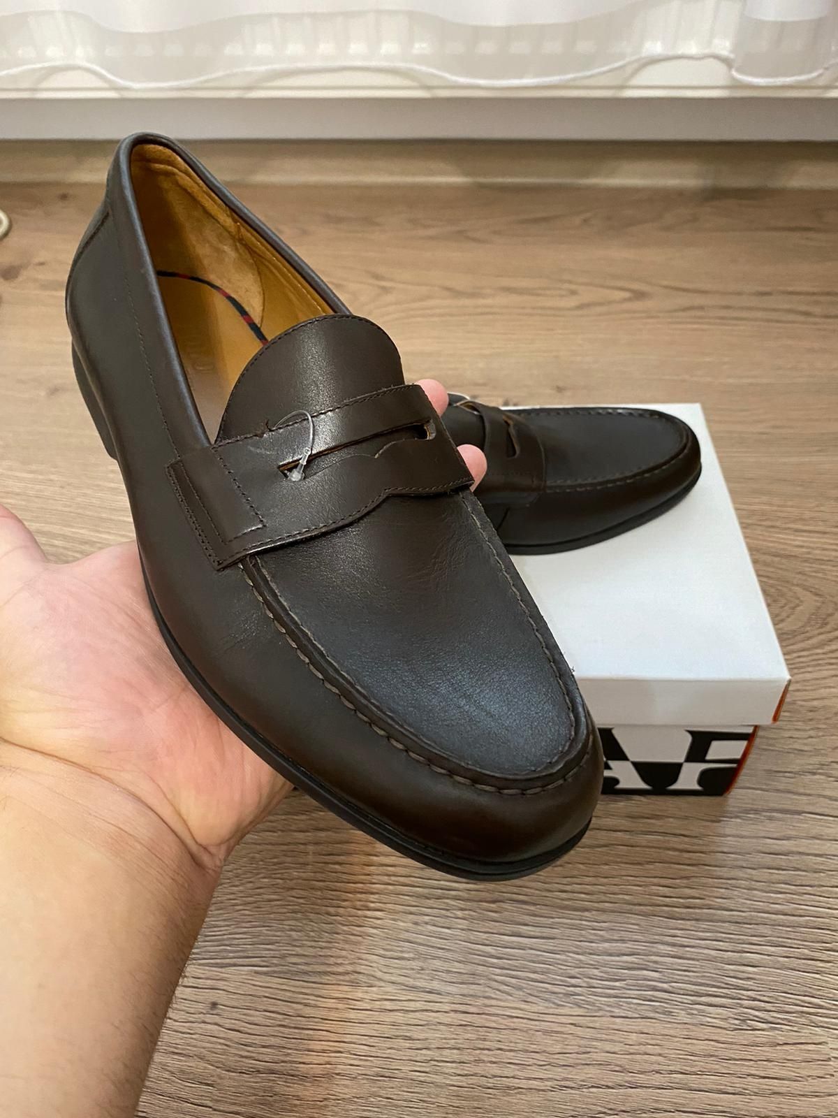 Pantofi piele originali polo Nu Gant