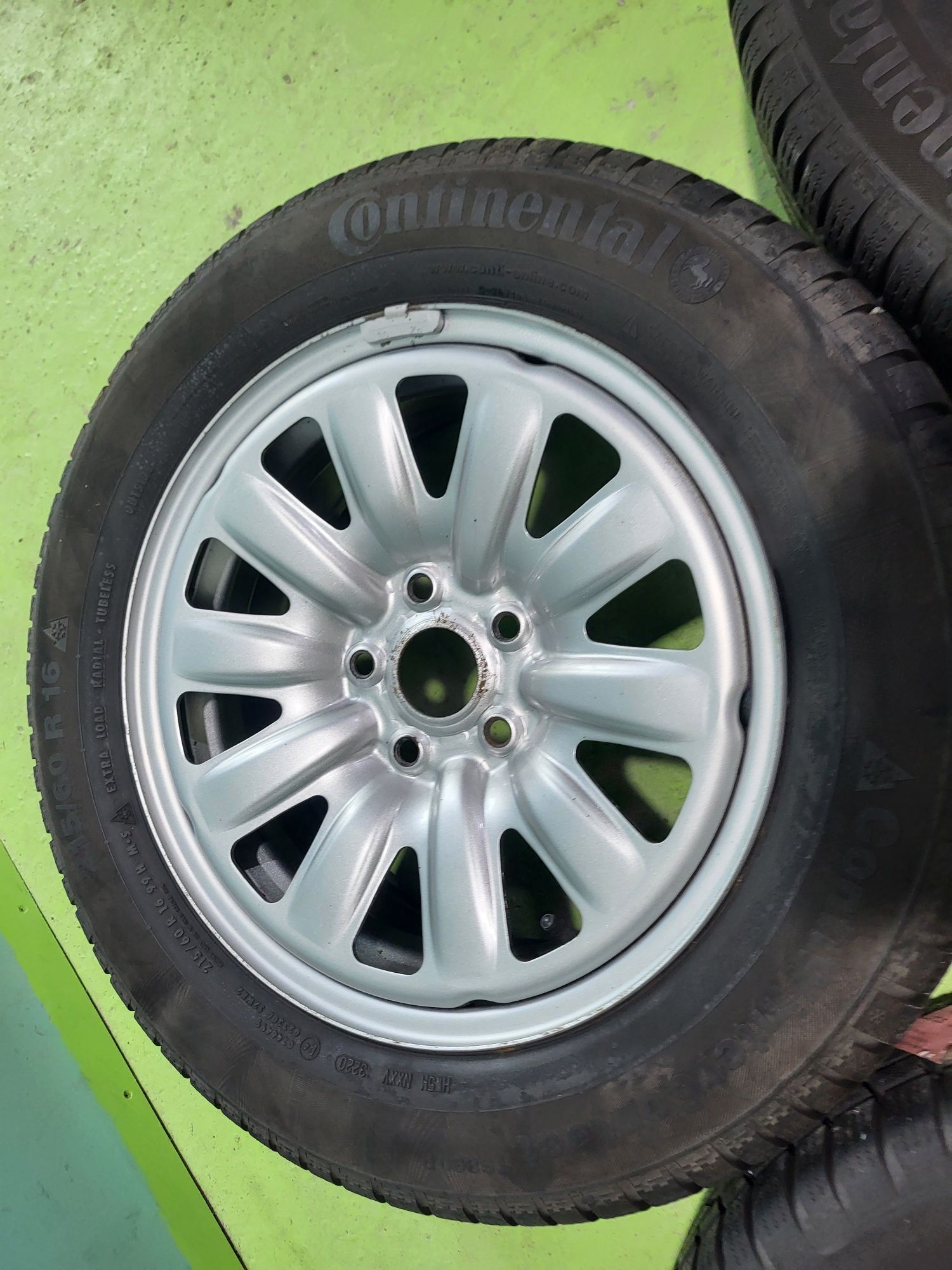 16 5x112 Vw Passat Touran Caddy Golf Метални джанти 5х112