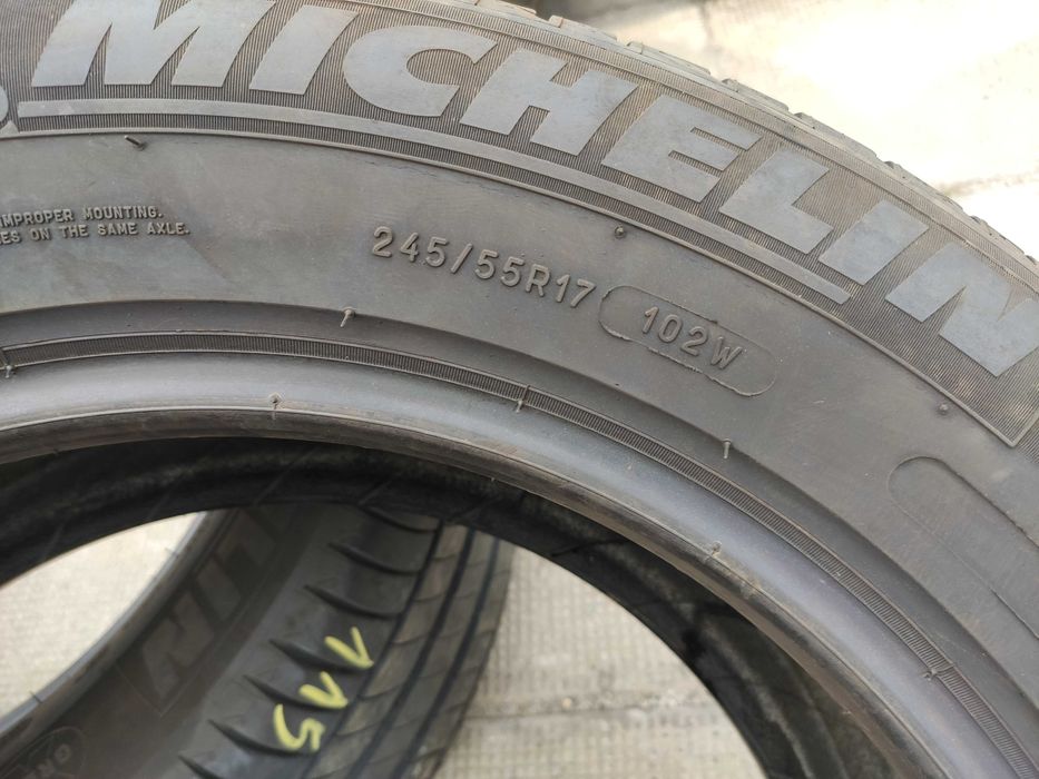 4бр Летни Гуми 245 55 17 - Michelin