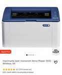 Imprimantă laser Xerox Phaser 3020, monocrom, Wireless, A4
