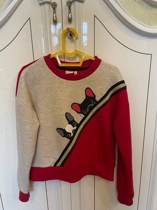 тёплая милая толстовка для девочки