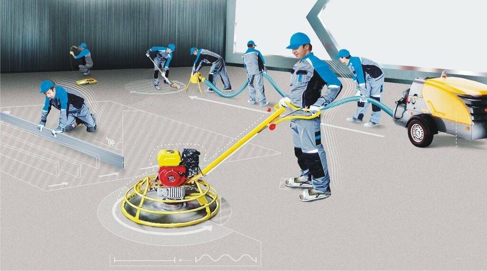 Полисухой стяжка хизмати