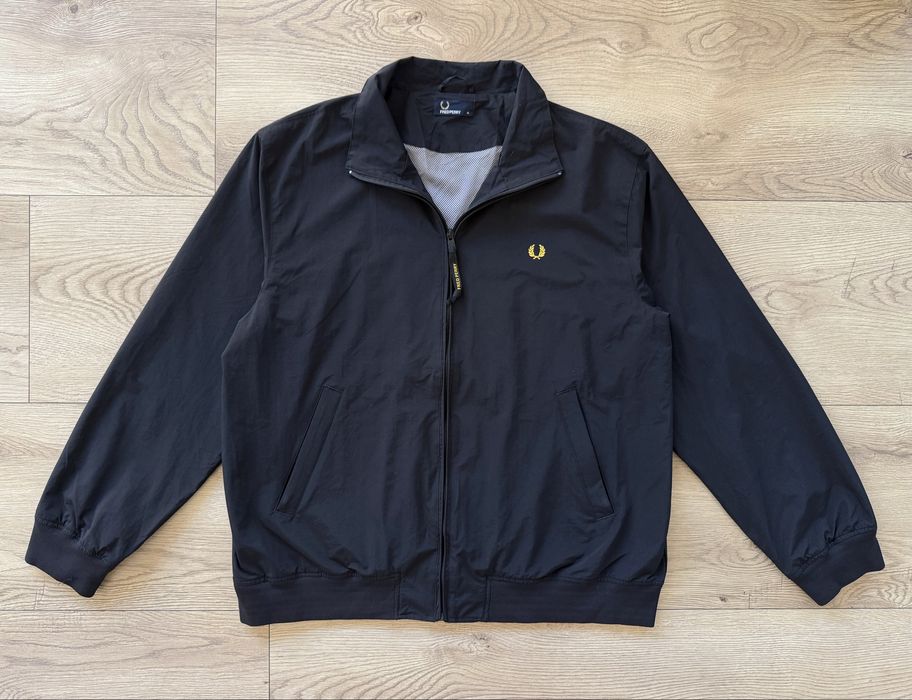 Geaca FRED PERRY Bomber Negru Barbati | Marime XL