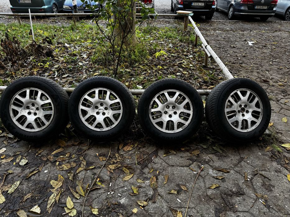 Продавам Зимни гуми и джанти за Субару
