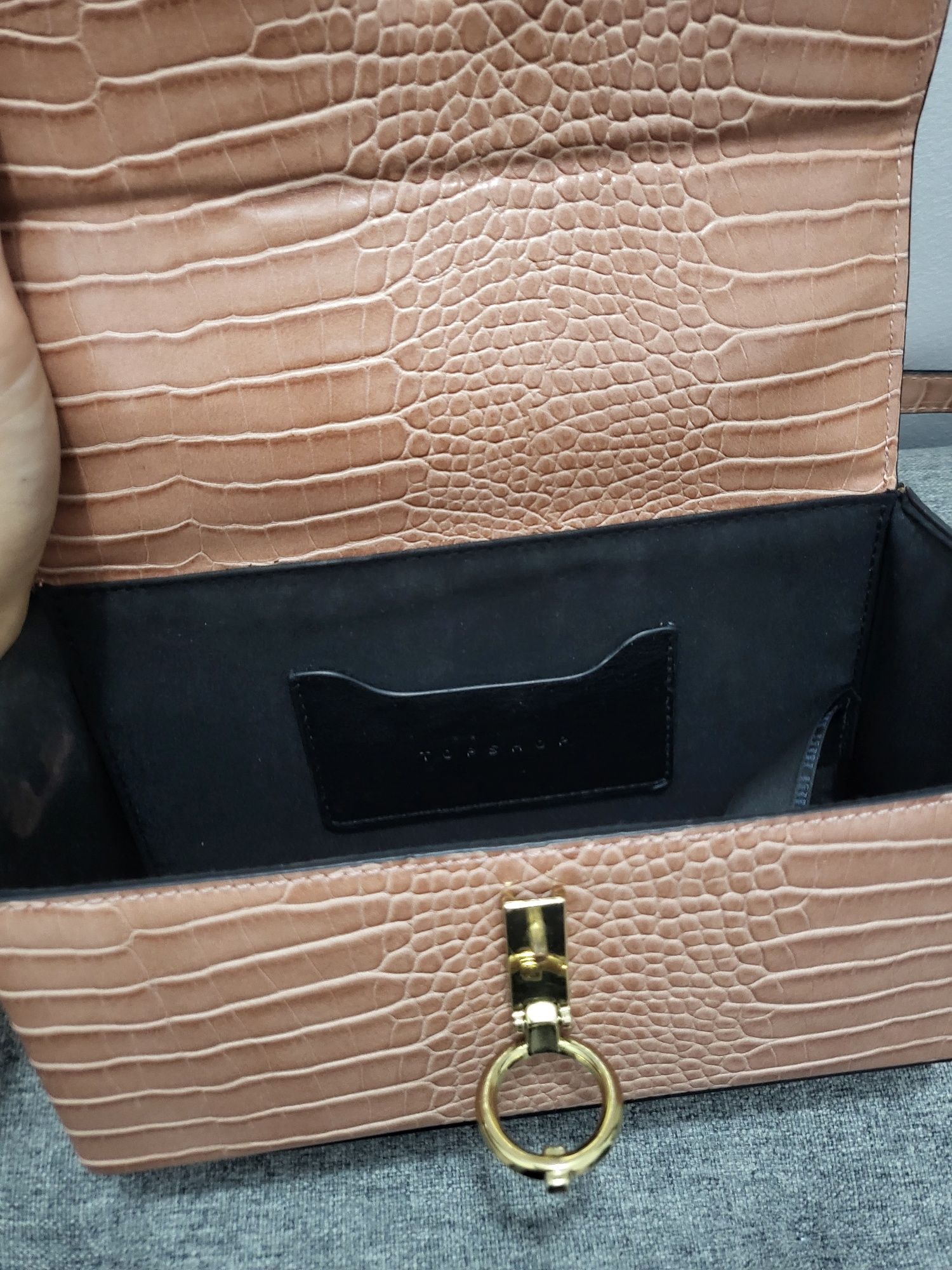 Чанта мини куфарче Top Shop
