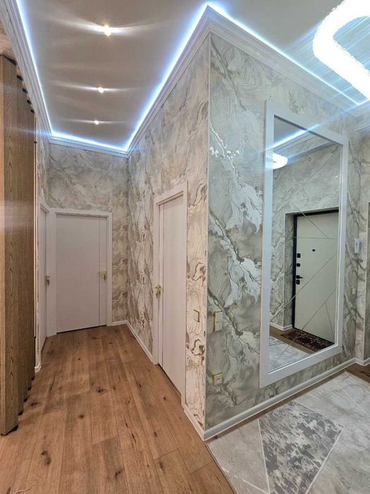 Банковская новостройка 2 комн., евро, 55 м², Чиланзар Ц квартал`‼️‼️‼️