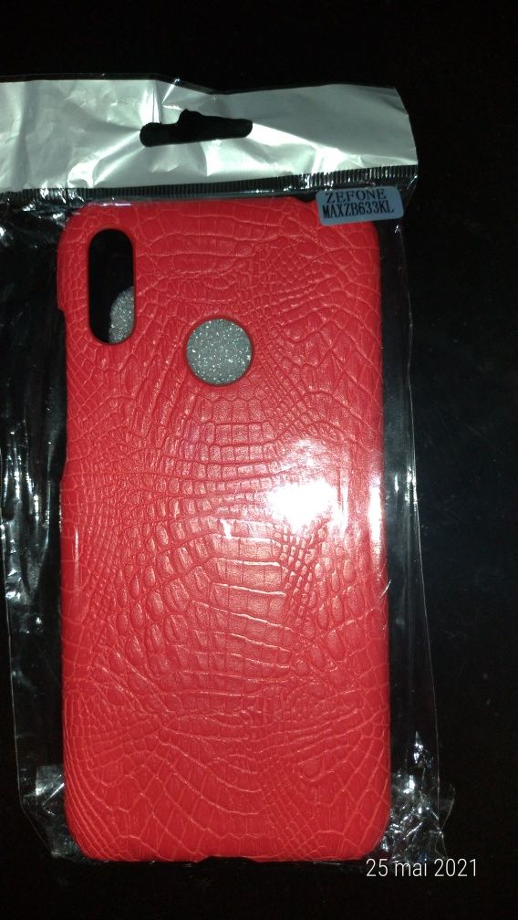 Cover ,husa telefon asus zenfone max2 zb633kl imitație piele crocodil