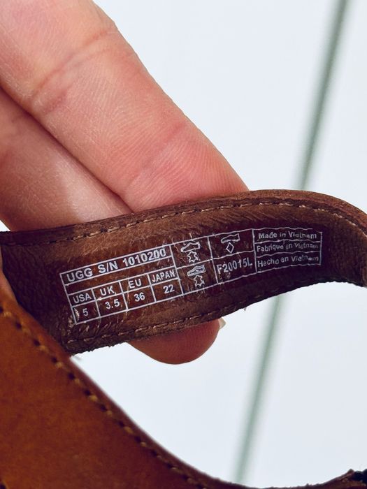 Sandale din piele naturala si lemn