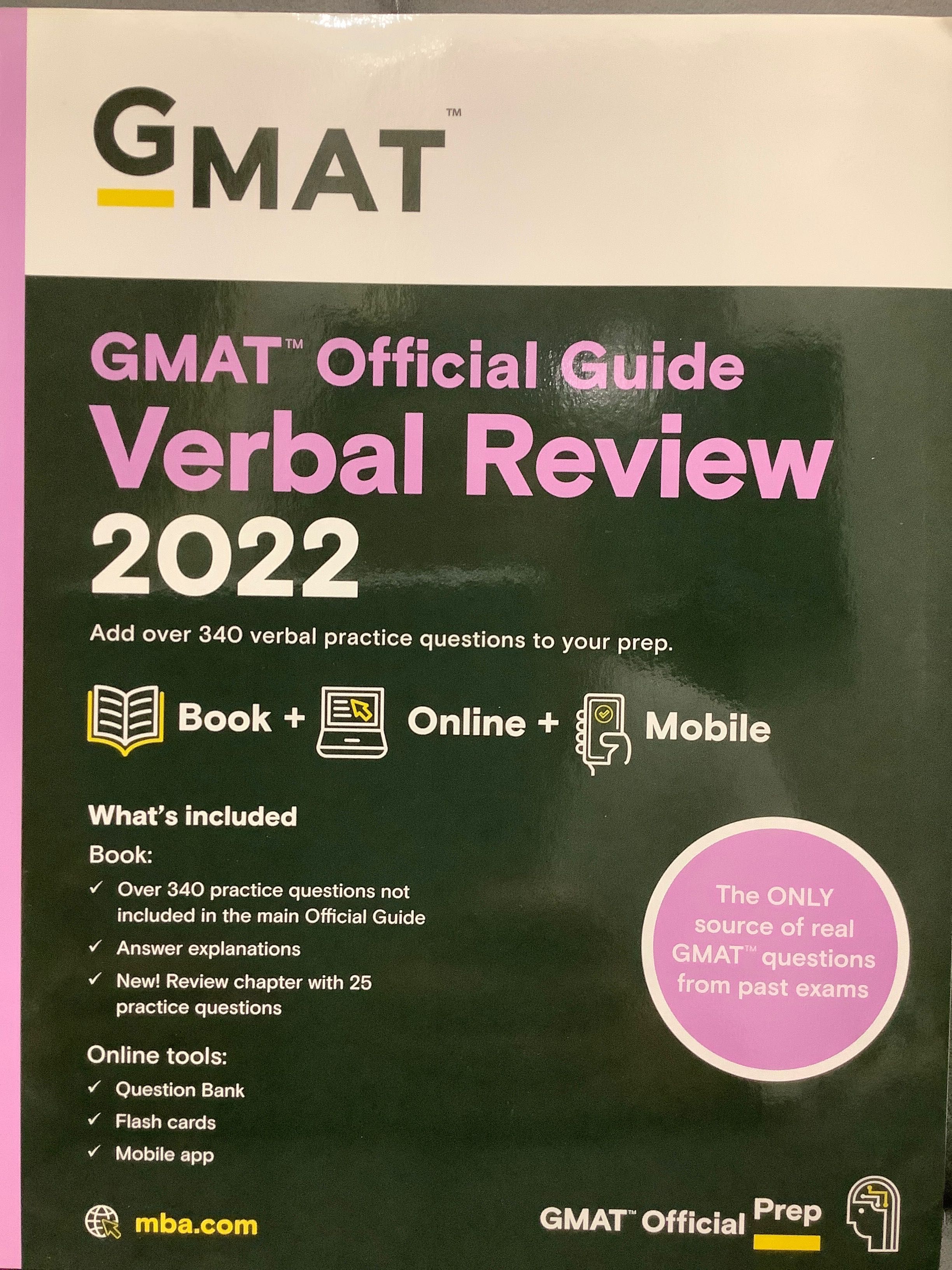 GMAT Official Guide 2022 + Manhattan Prep