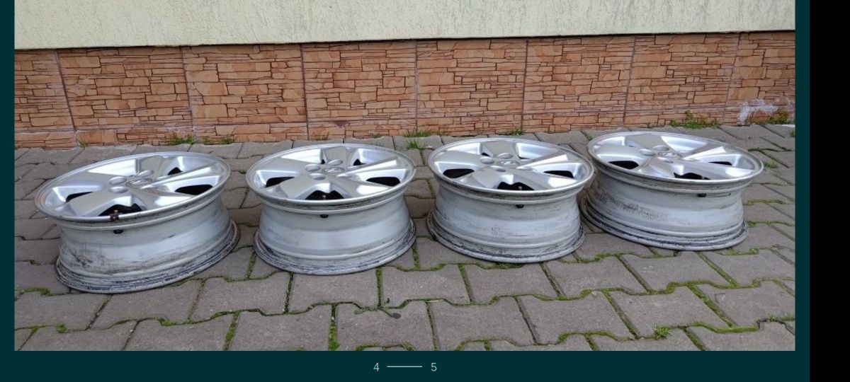 Set (4buc.) Jante aliaj originale Hyundai. ix35