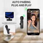 Microfon fara fir pentru interviuri video/ Lavaliera