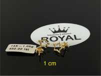 Bijuteria Royal CB : Cercei dama aur nou 14k 1,05gr