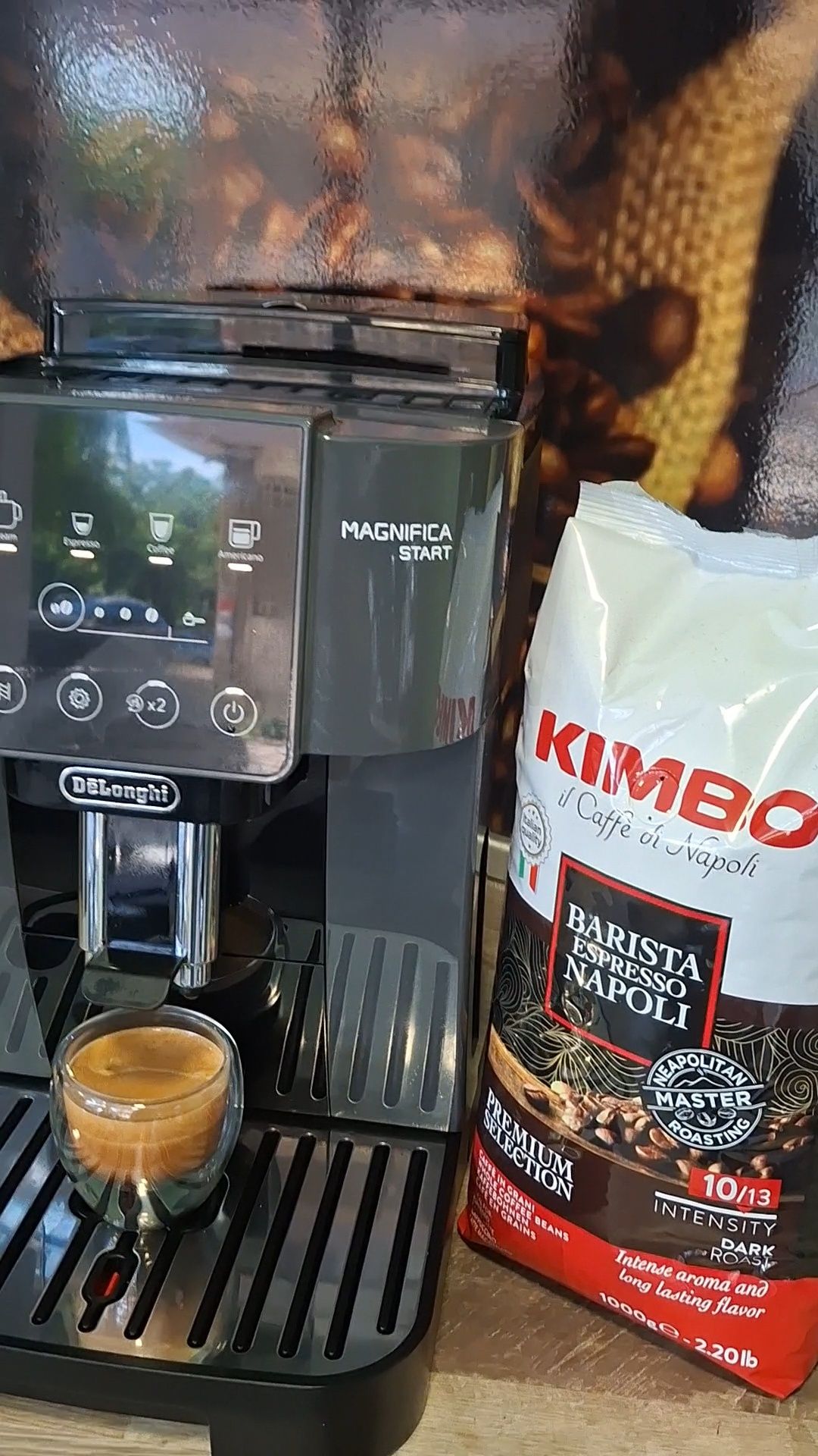 Кафемашина DELONGHI MAGNIFICA START с 6 месеца гаранция от магазин сер