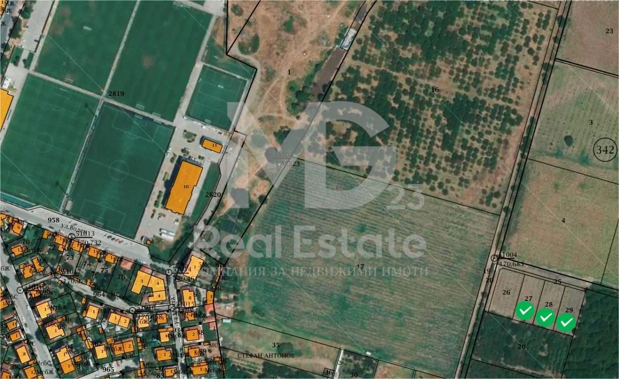 Продава се Парцел в Пловдив, Коматево - 908 кв.м за 90 €/кв.м - Снимка #1