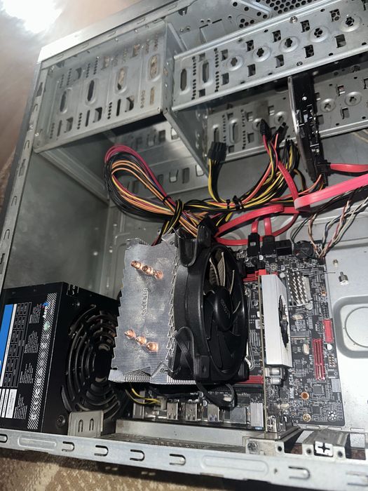 Palit GT1030, жесткий диск, материнская плата, процессор