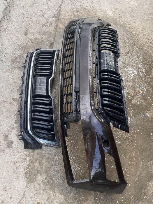 Bară față.grile bara skoda kodiaq.