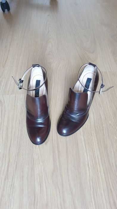 Pantofi piele 36, stare f buna