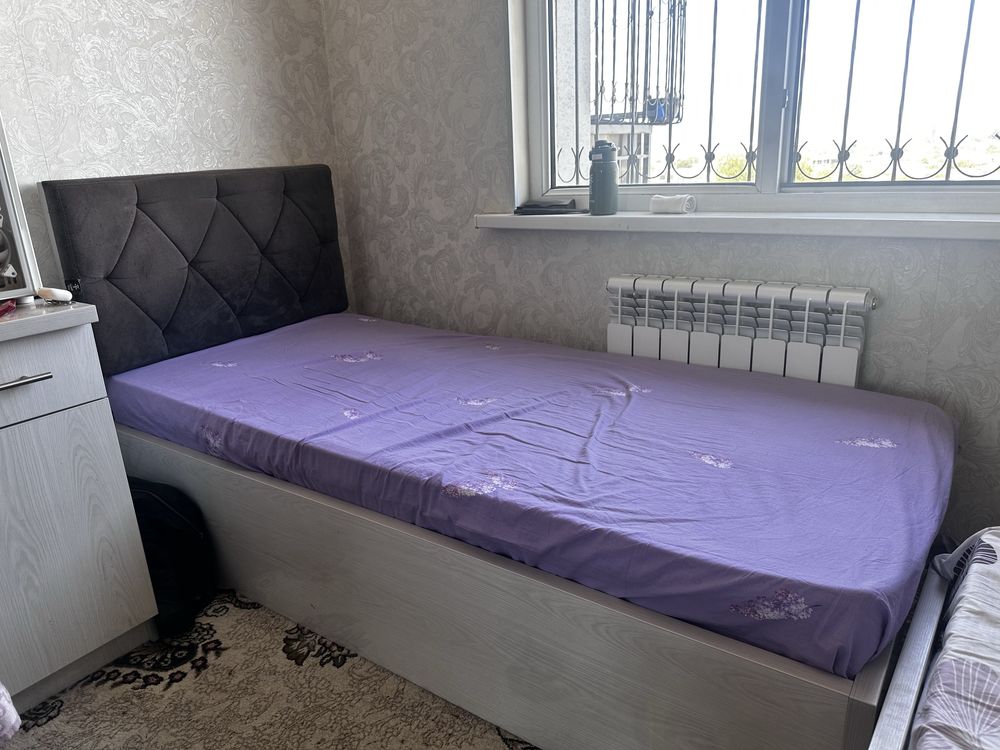 Кровать односпальная 190х85х45 из ЛМДФ