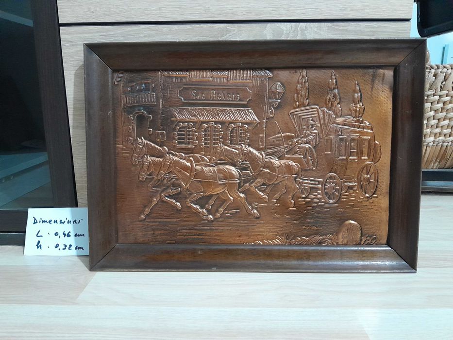 Tablou din foita de cupru