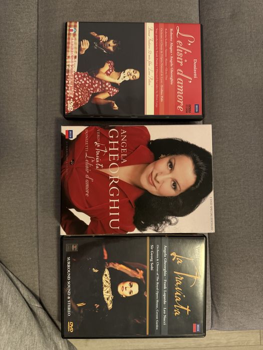 Set 2 Dvd colectie Angela Ghiorghiu