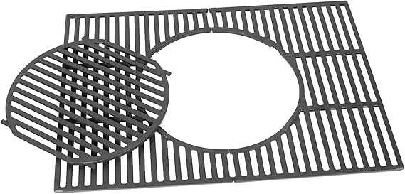 Grătar de gătit din fontă cu inserție rotundă detașabilă 52/45cm