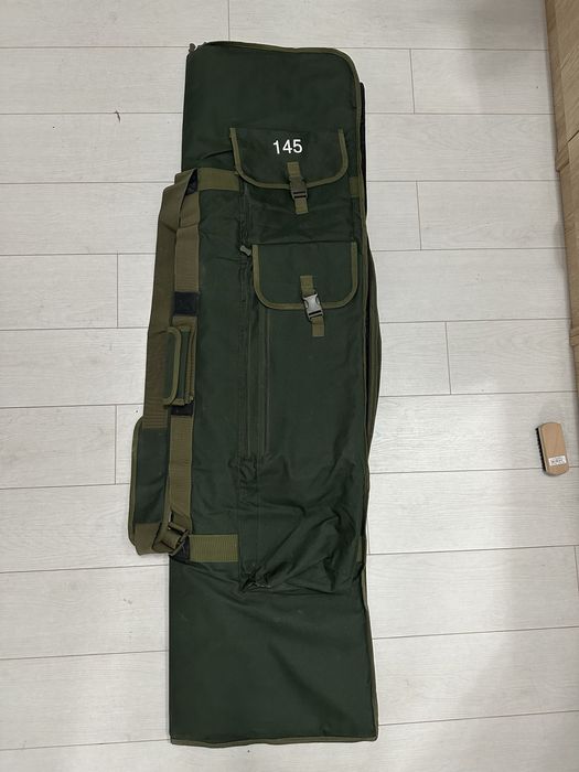 Husa lansete echipate cu mulinete, 4 compartimente!