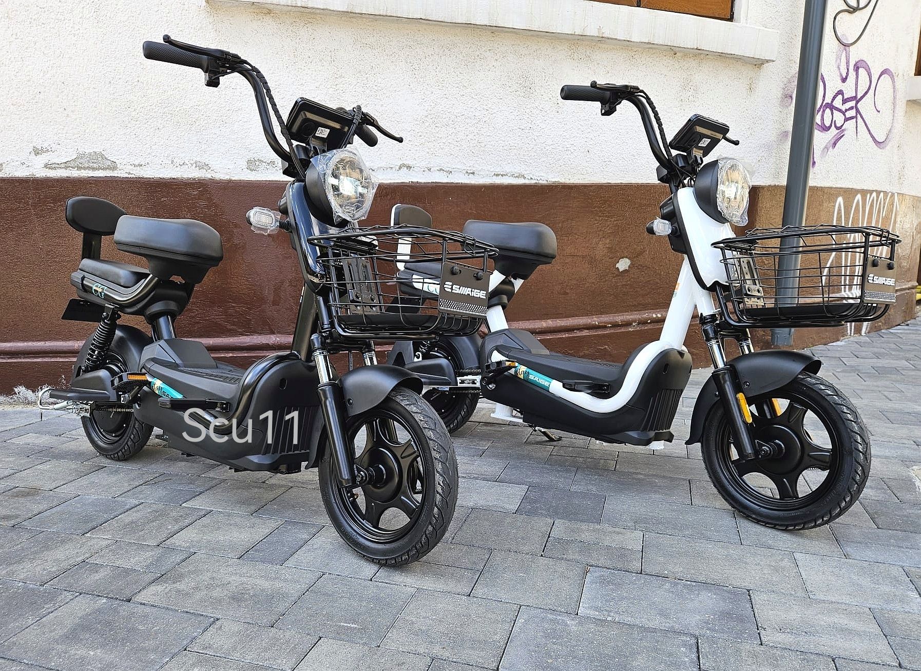 Scuter Electric Moped Fara Permis si Fara Inmatriculare 20Ah
