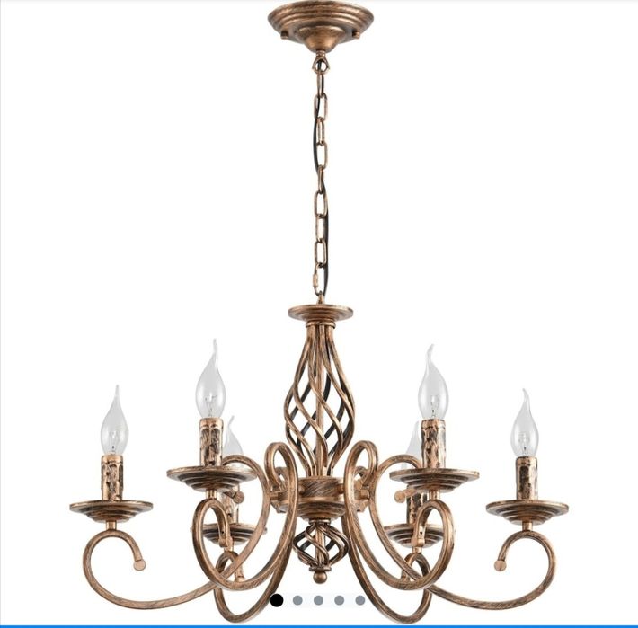 Vând candelabru rustic