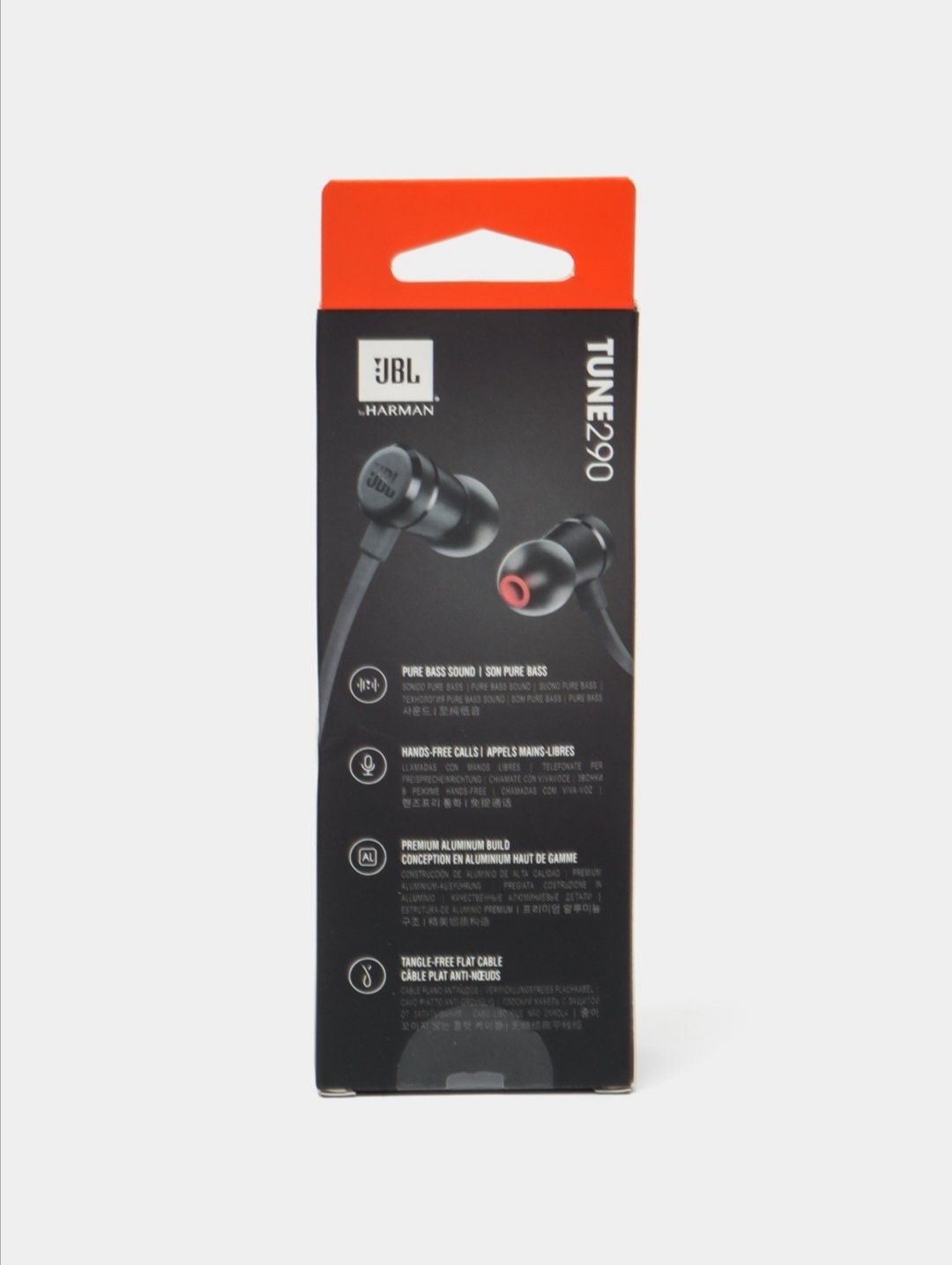 Проводные наушники JBL Tune 290,наушники Jack, наушники круглый вход