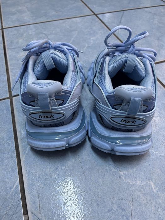 Papuci Balenciaga Track Baby Blue