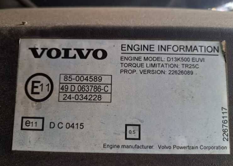 Motor complet D13K Volvo FH4 - Piese de motor Volvo