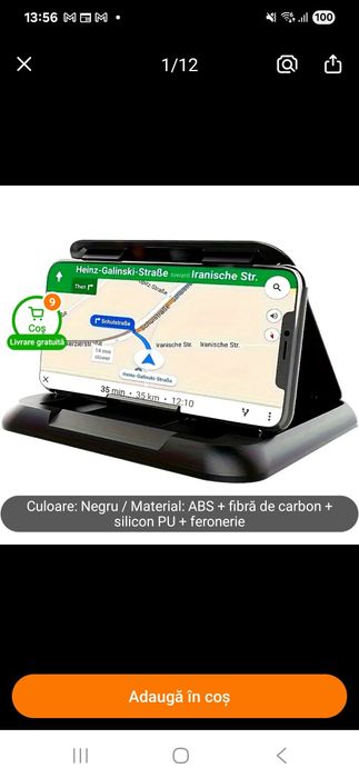 Suport auto pentru telefon