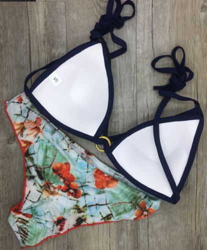 Costum de baie floral masura XS-S