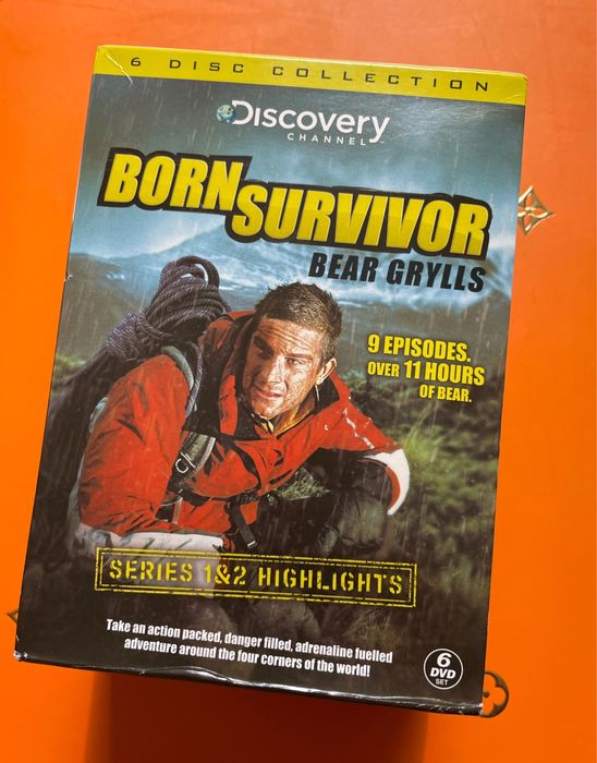 Bear Grylls Колекция 6 DVD Born Survivor