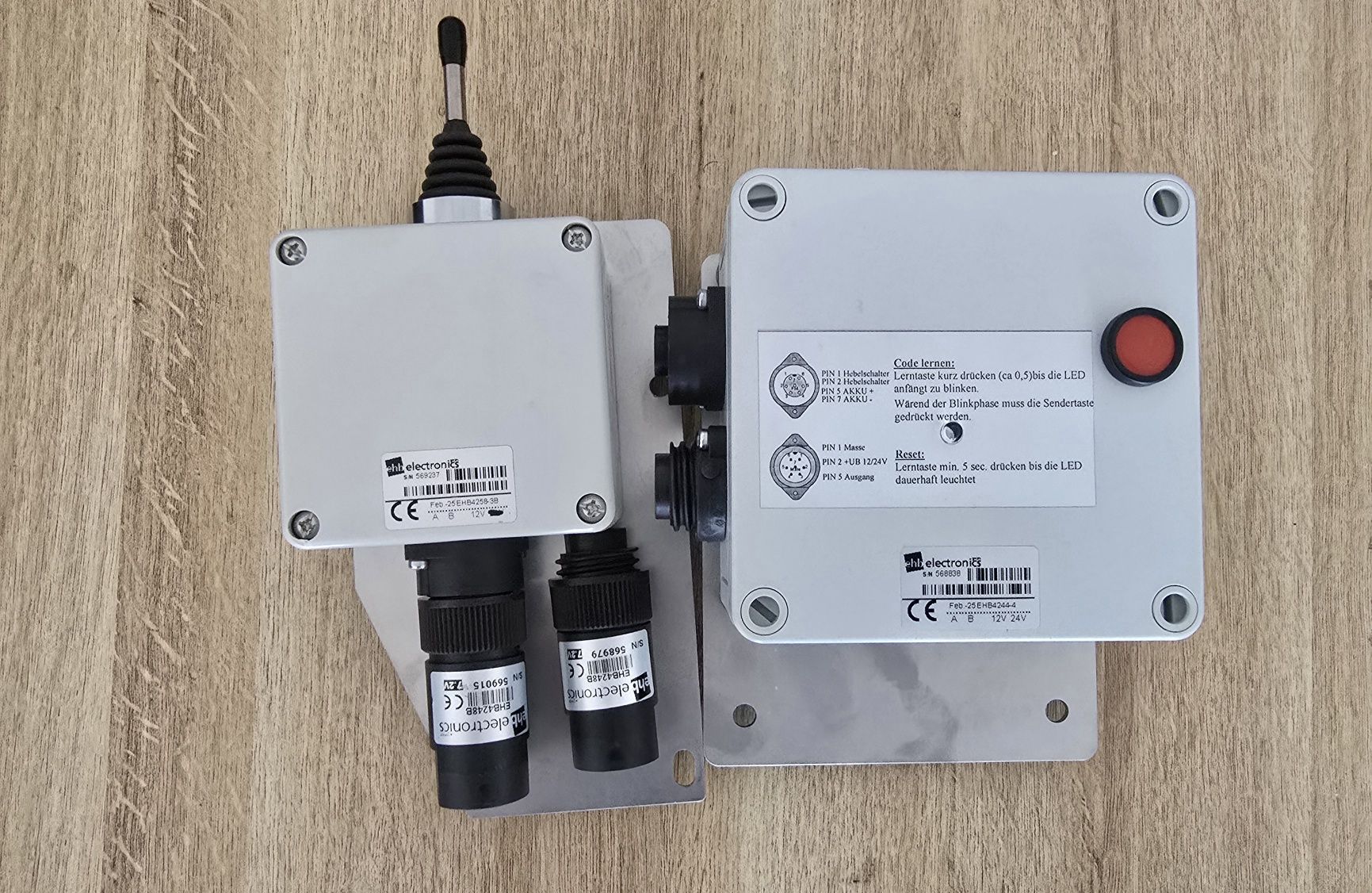 Sistem radio control pompa sapa,Brinkmann,Putzmeister,BMS,Mortelmeiste