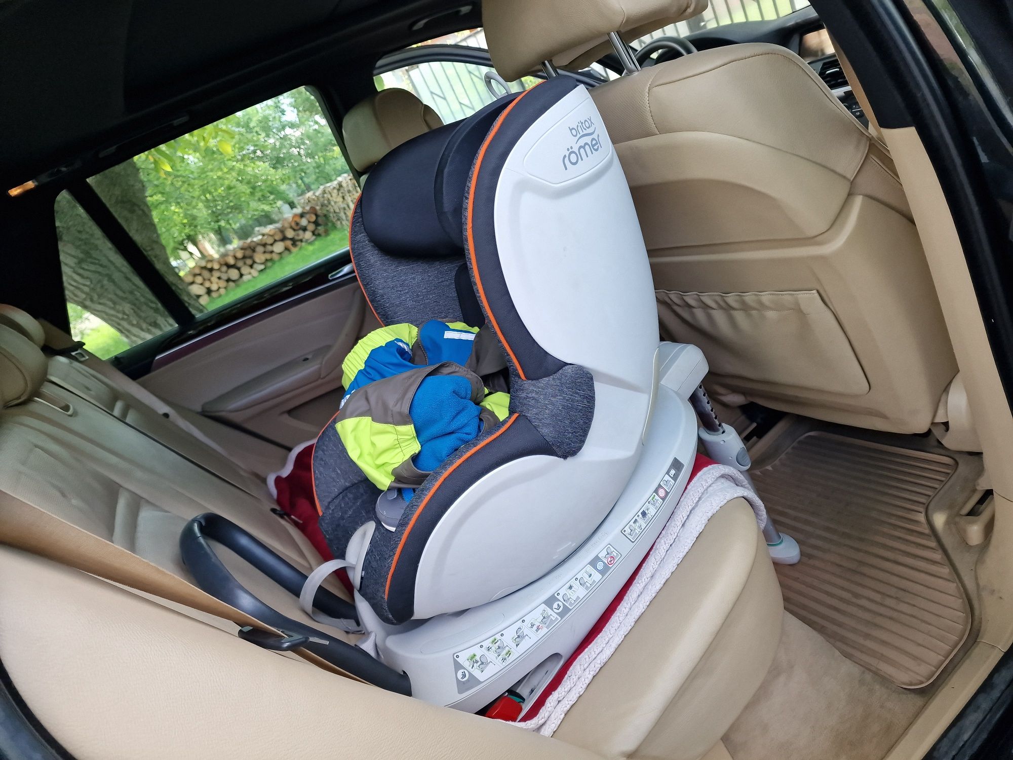 Scaun masina copil isofix 0-13 kg și 9-18 kg Britax Romer cu picior sp