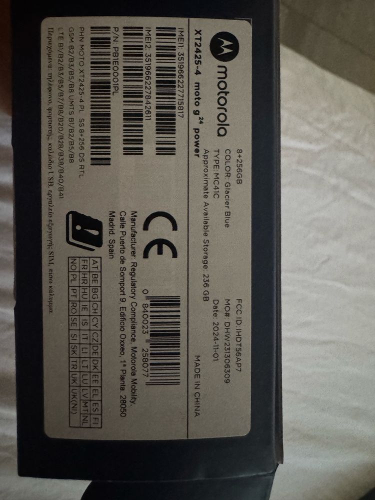 Motorola G 24 power
