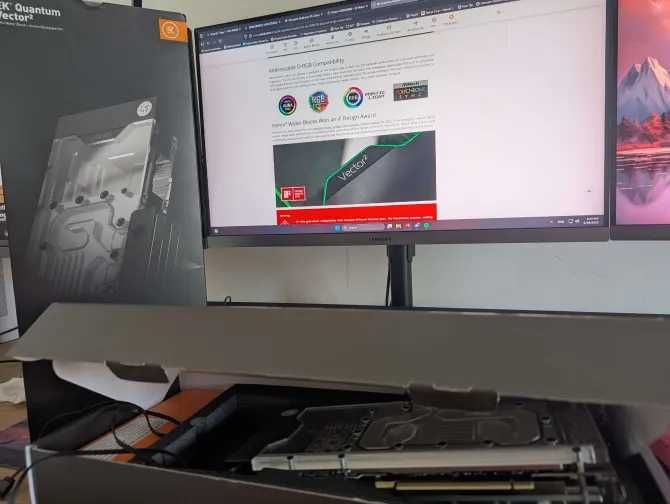 EKWB EK-Quantum Vector² RE RTX 3080/90 ABP Set D-RGB - Nickel + Plexi