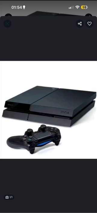 PS4 б/у ПС 4 со всеми вещами 500 гб